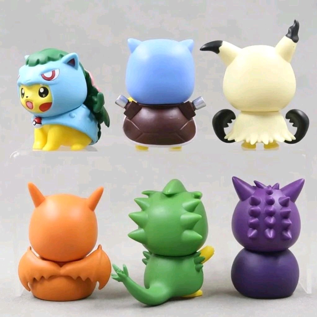 Pikachu Poncho Cosplay Figures - Select your Style!