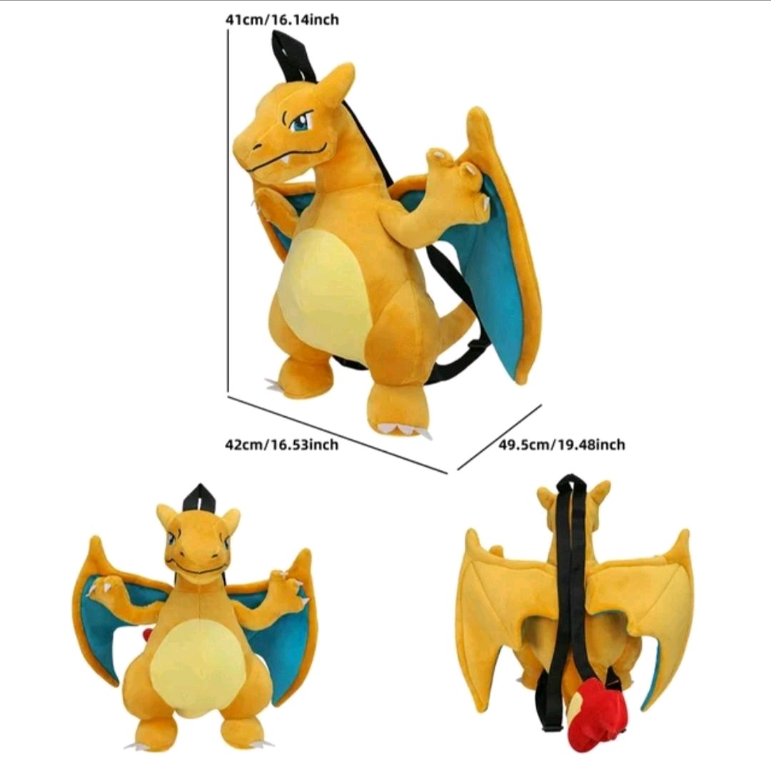 Charizard Plush Backpack Bag