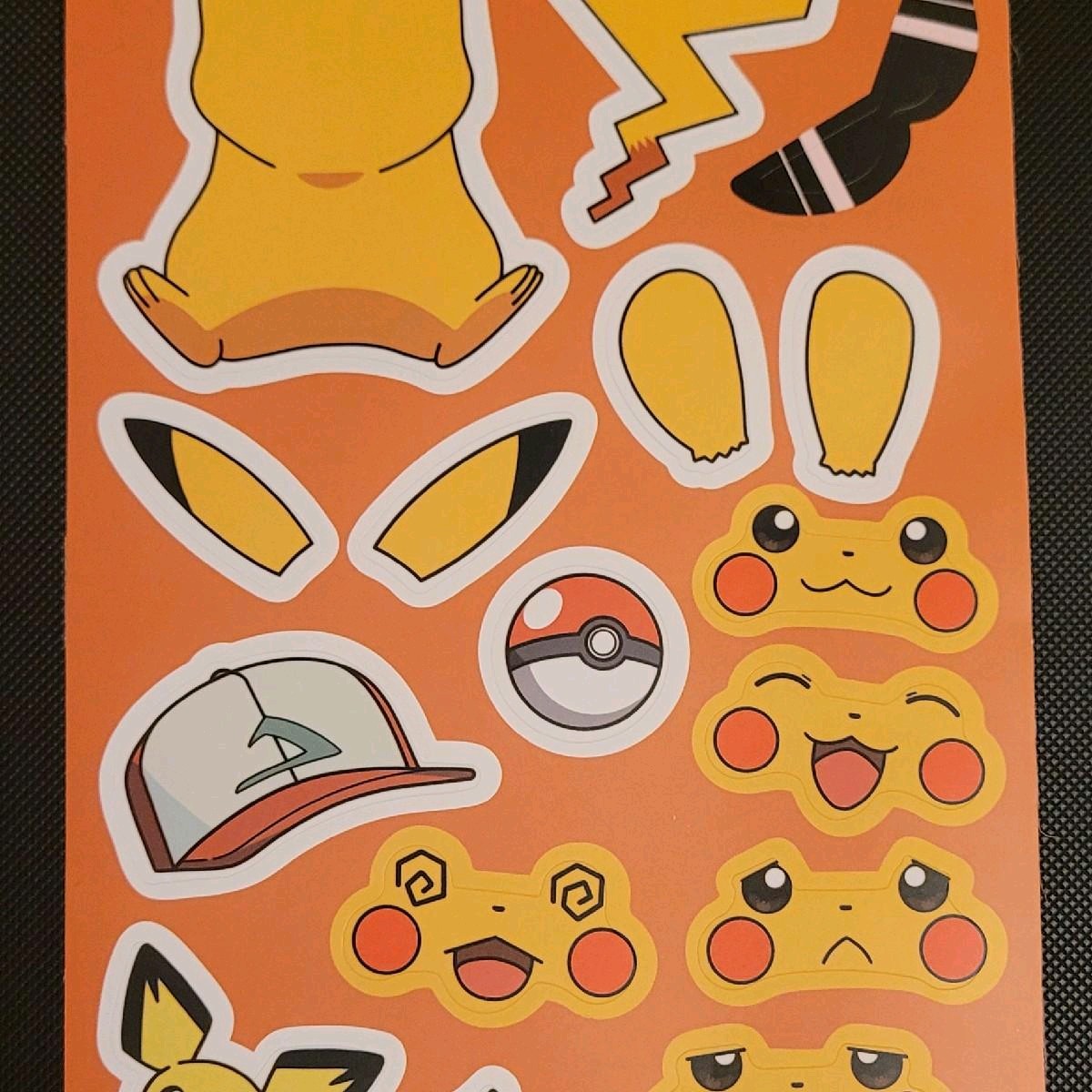 Make A Face Sticker Sheets - 8pcs Assorted Set