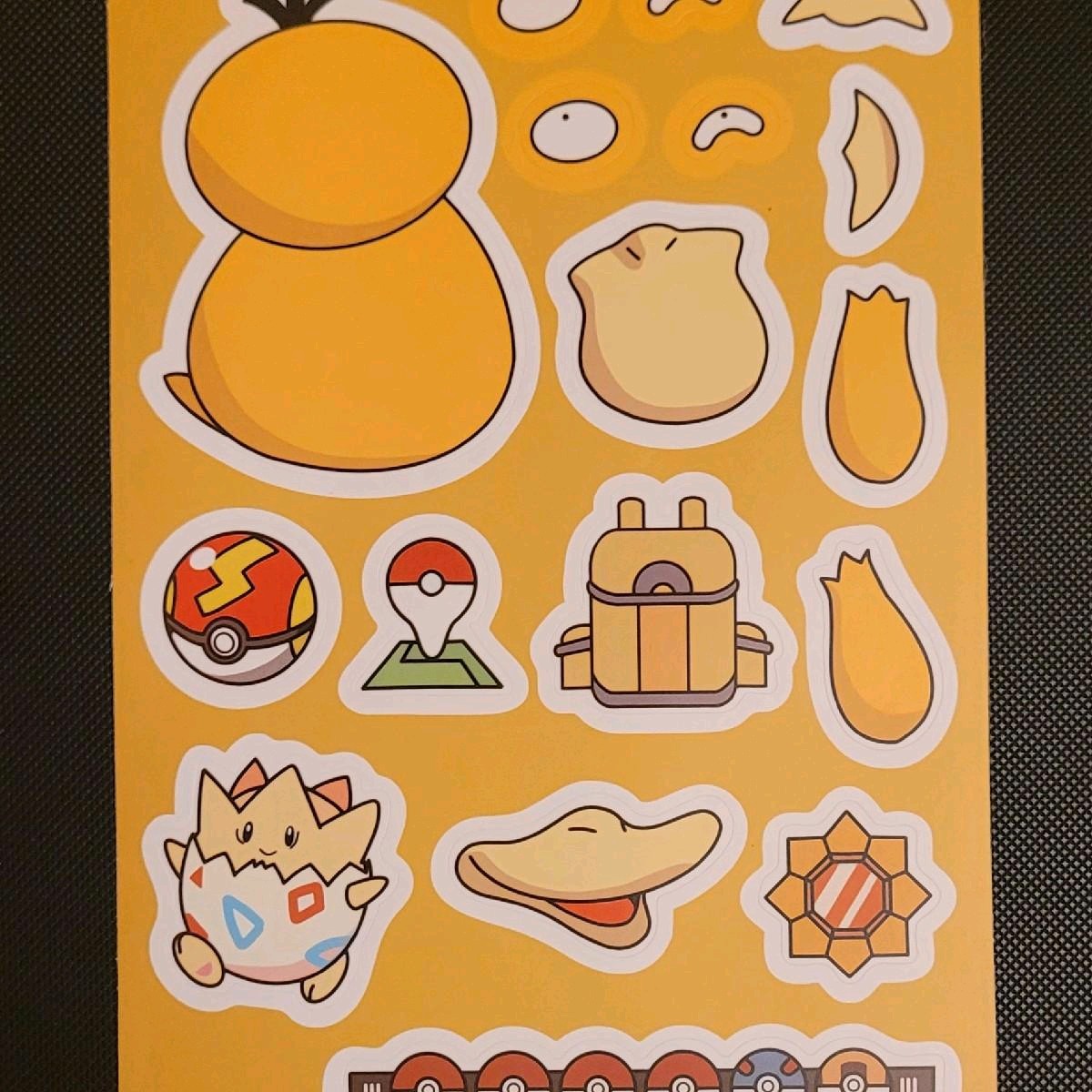 Make A Face Sticker Sheets - 8pcs Assorted Set