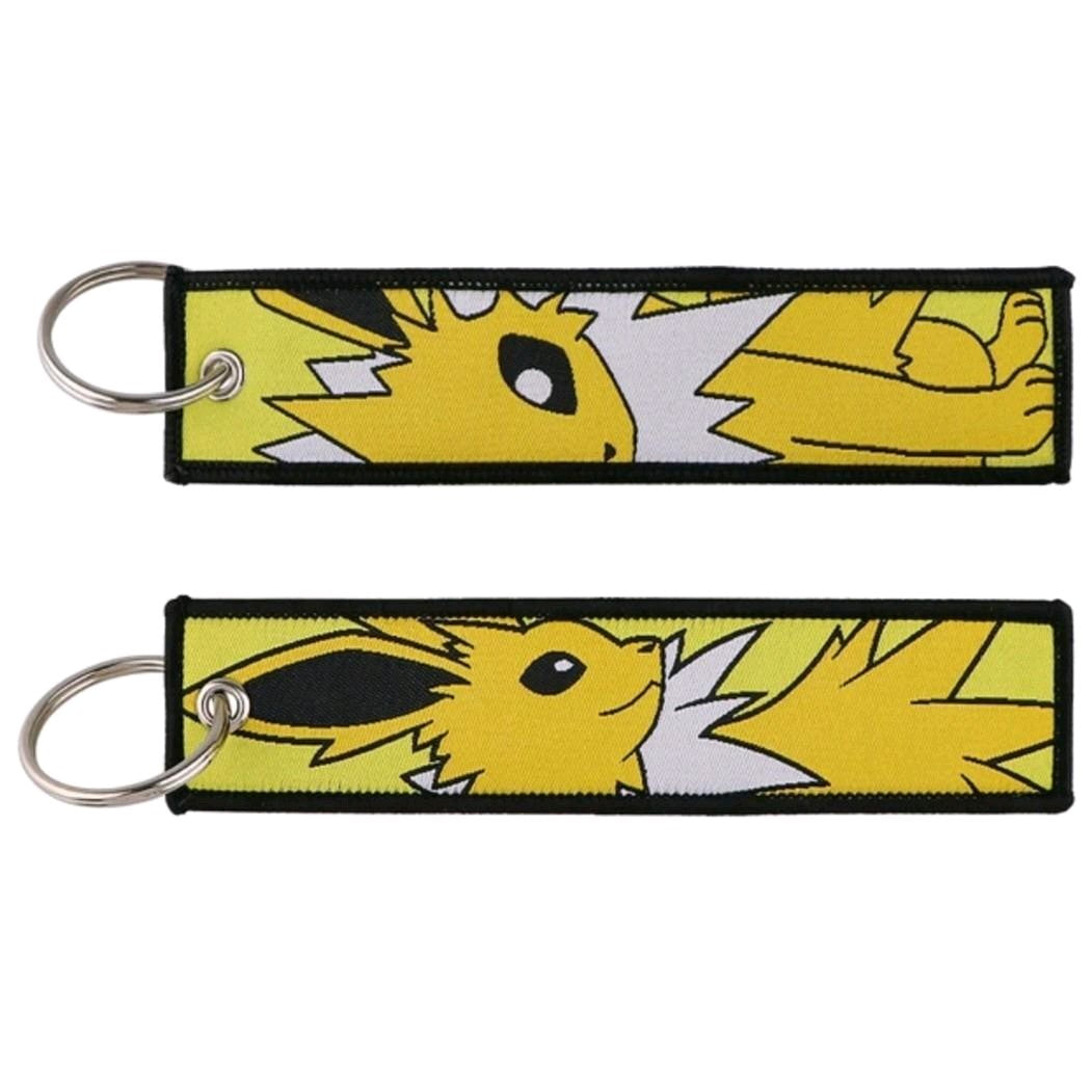 Embroidered Tag Keyrings / Bag Charms - Eeveelutions/Eevee Evolutions