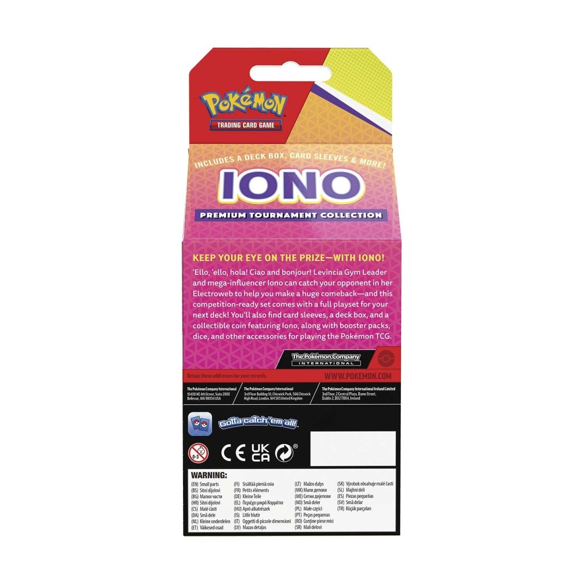 Pokemon TCG - Iono Premium Tournament Collection Box