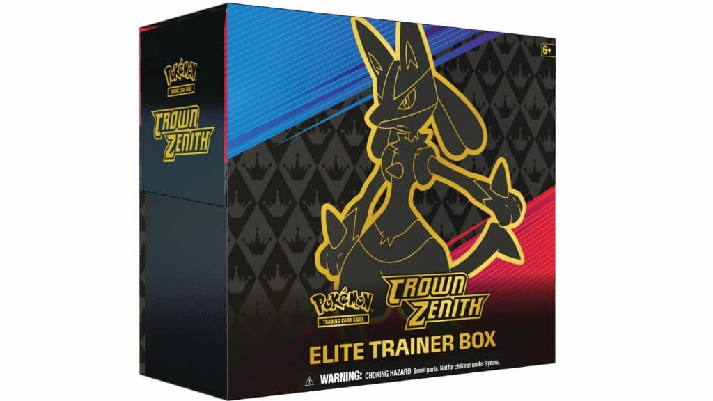 Pokemon TCG: Sword & Shield - Crown Zenith Elite Trainer Box