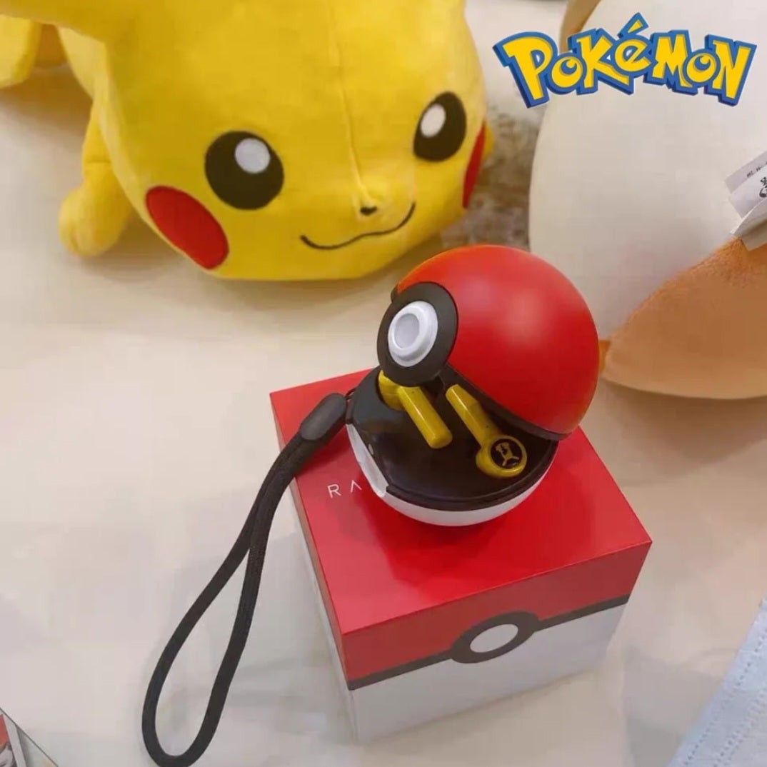 Pokemon X Razer - Bluetooth Wireless Pokeball Pikachu Earphones