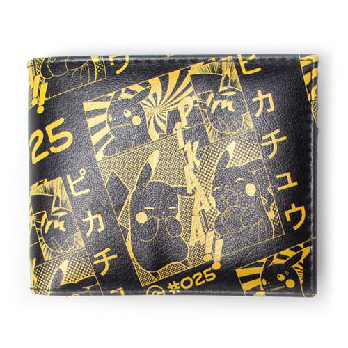 Pokemon X DIFUZED - Pikachu Manga Style PU Leather Bifold Wallet