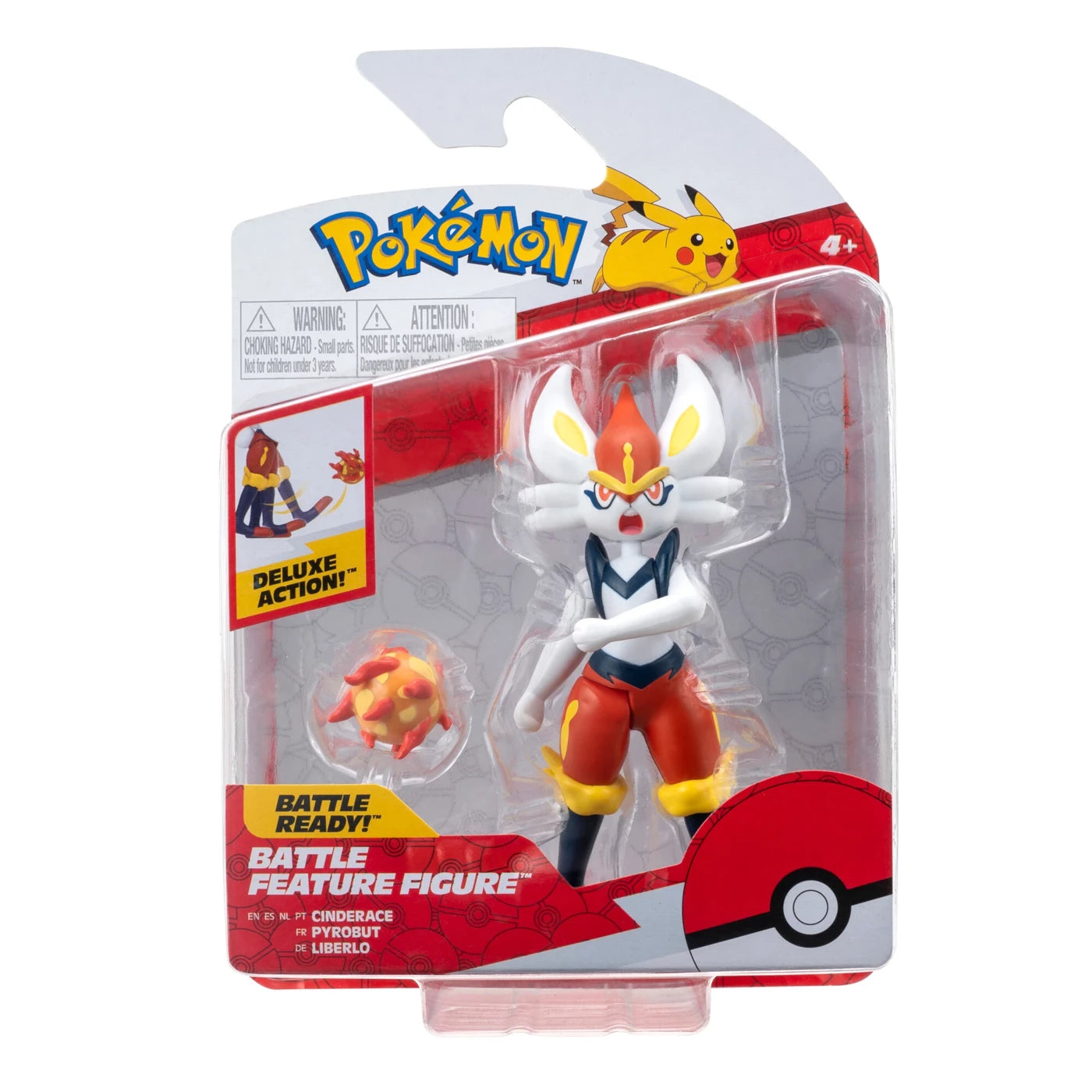 Pokemon Battle Figures - Jazwares - 4.5in Scale - 1pk - Select your Style!