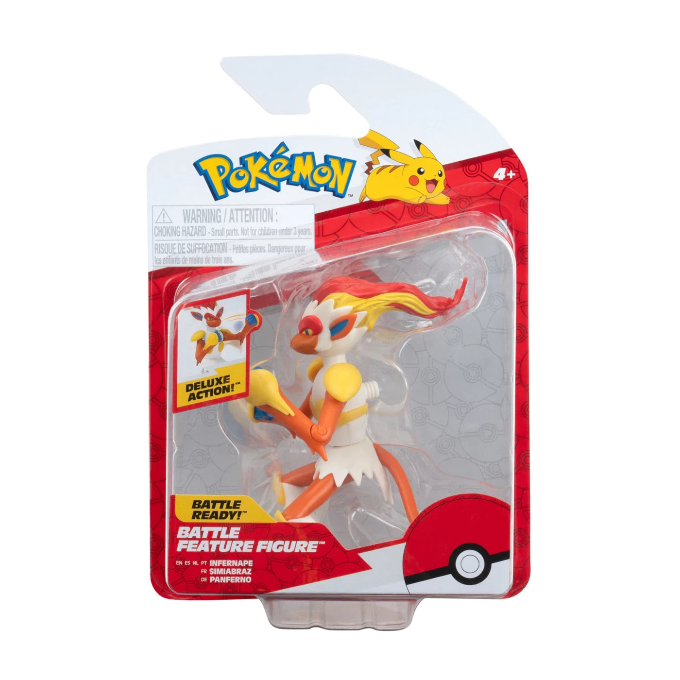 Pokemon Battle Figures - Jazwares - 4.5in Scale - 1pk - Select your Style!