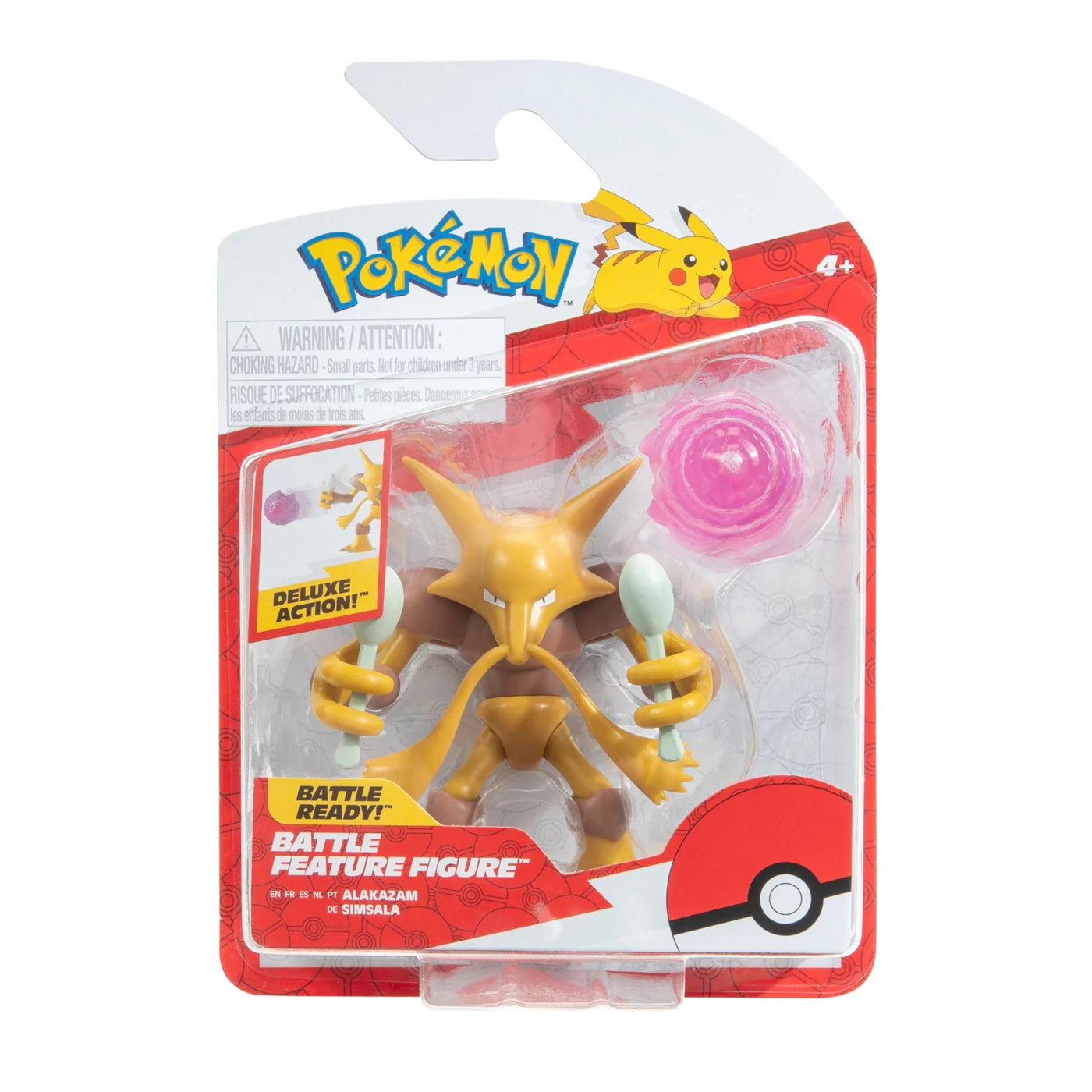 Pokemon Battle Figures - Jazwares - 4.5in Scale - 1pk - Select your Style!