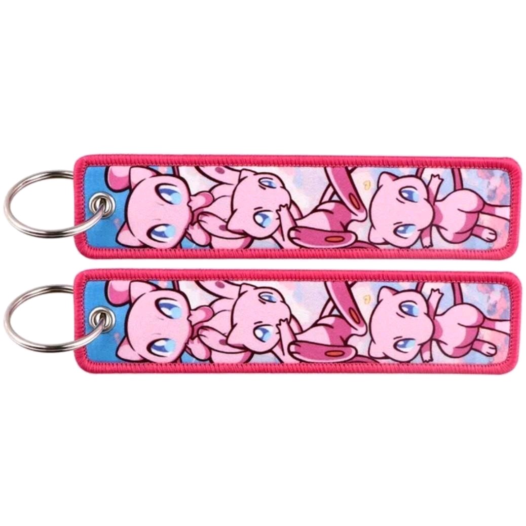 Embroidered Tag Keyrings - Select your Pokemon design!