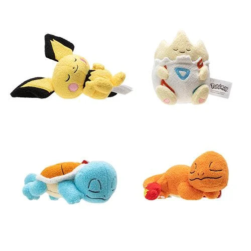 Pokemon 5in Sleeping Plush - Jazwares - Select your Style!