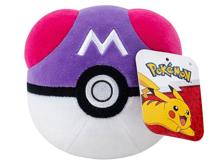 Pokemon 4in Pokeball Plush - Jazwares - Select your Style!