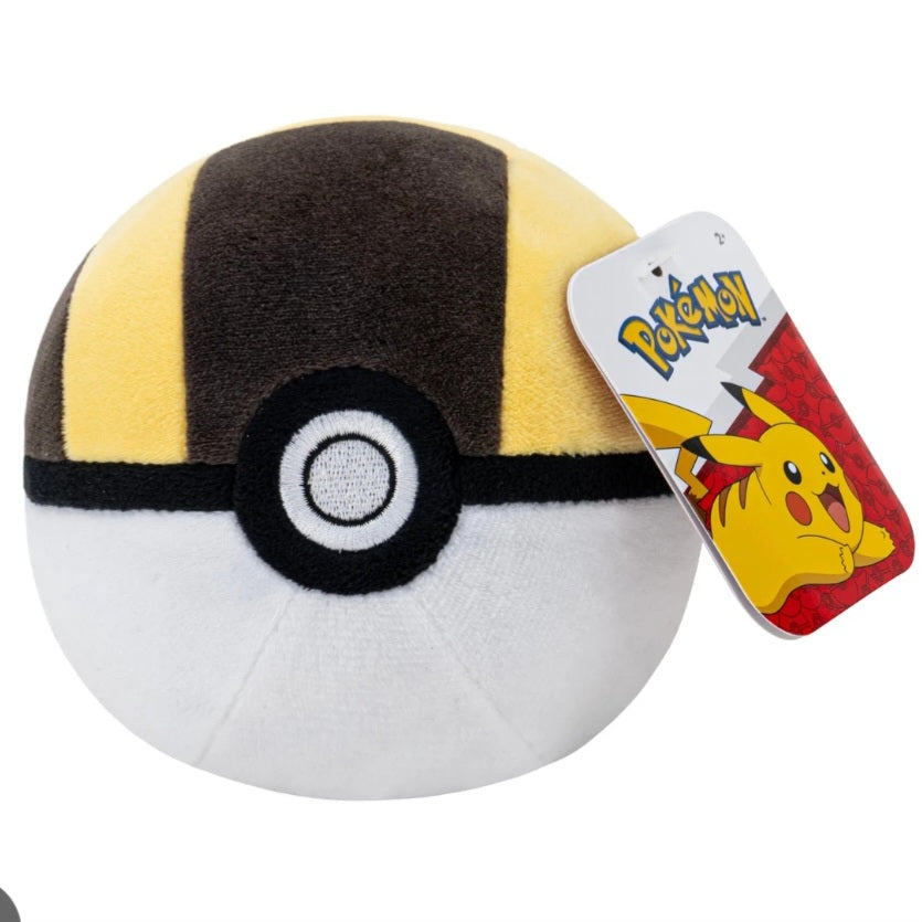 Pokemon 4in Pokeball Plush - Jazwares - Select your Style!